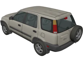 Honda CR-V (2001) 3D Model
