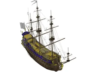 Soleil Royal 3D Model