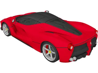 Ferrari LaFerrari 3D Model