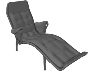 Luxury Chair 3D Model