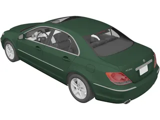 Acura RL 3D Model