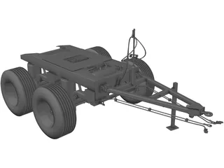 C-402 Converter Dolly 3D Model