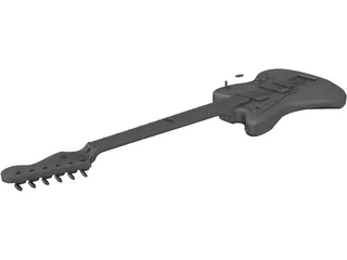 Fender Jazzmaster 3D Model