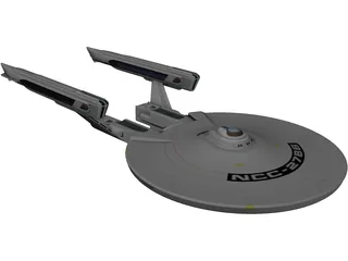 USS Phobos 3D Model