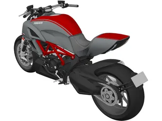 Ducati Diavel 3D Model