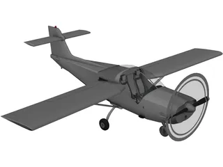 PAC MFI-17 Mushshak 3D Model
