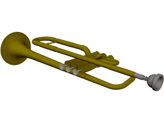 Trumpet 3D Model