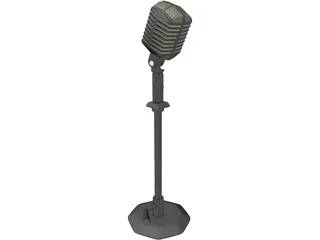Microfone 3D Model