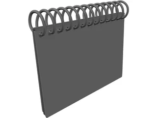 Sketch Book 3D Model