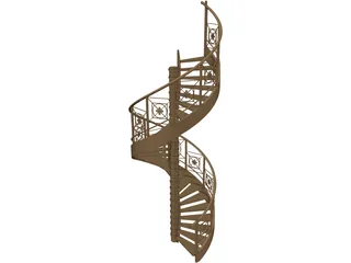 Stairs 3D Model