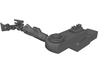 Robot Arm 3D Model