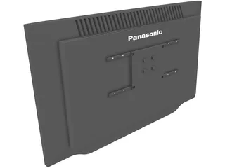 Panasonic Plasma TV 3D Model