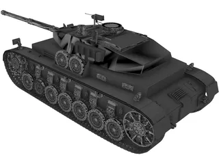 Panzer 3D Model