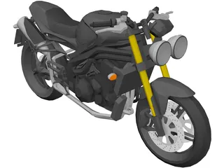 Triumph Speed Triple 3D Model