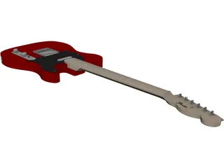 Fender Telecaster 3D Model