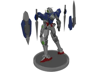 Gundam Exia 3D Model