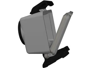 Gopro Hero2 3D Model