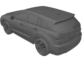 Acura RDX (2013) 3D Model