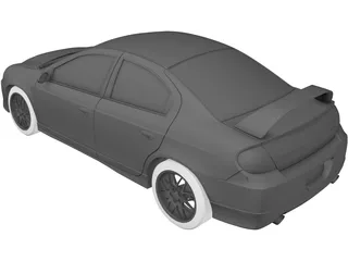 Dodge Neon SRT-4 (2005) 3D Model