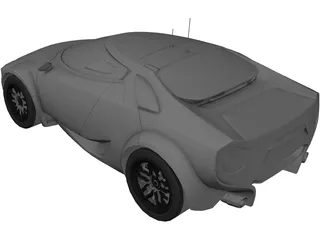 Lancia Stratos Fenomenon Concept (2005) 3D Model