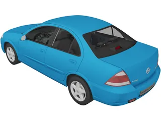 Nissan Almera Classic (2006) 3D Model