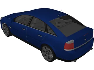 Opel Vectra (2005) 3D Model