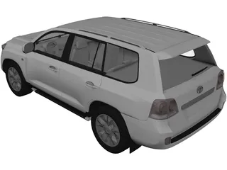 Toyota Land Cruiser (2010) 3D Model