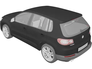 Volkswagen Tiguan (2011) 3D Model