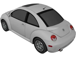 Volkswagen Beetle 3D Model