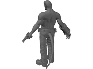 Hellboy 3D Model