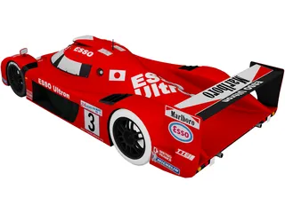 Toyota GT1 TS020 3D Model