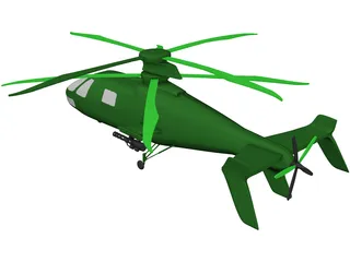 Sikorsky S-97 3D Model