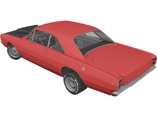 Dodge Dart HEMI Super Stock (1968) 3D Model