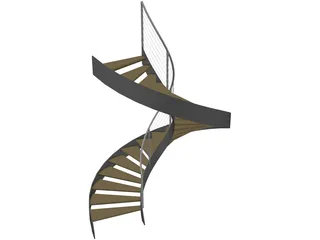 Stair 3D Model