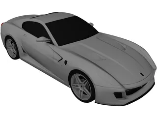 Ferrari 599 GTB Fiorano  3D Model