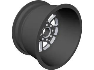 OZ Racing Wheel Centerlock 13x8 3D Model