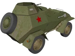 BA-64 3D Model