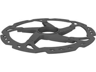 Shimano Disc 160 Centerlock XTR 3D Model