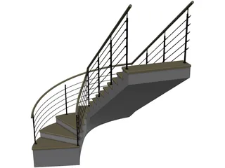 Stair 3D Model