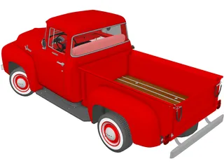 Ford F-100 (1956) 3D Model