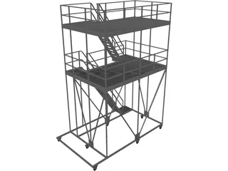 Scaffold 3D Model