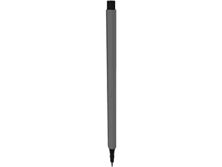 Stabilo Pen 3D Model