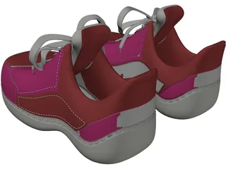 Reebok Sports Footwear 3D Model