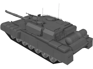Arjun Tank 3D Model