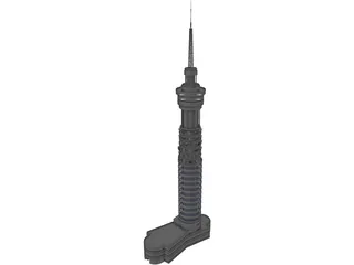 Telecom Tower 3D Model