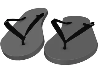 Flipflops 3D Model