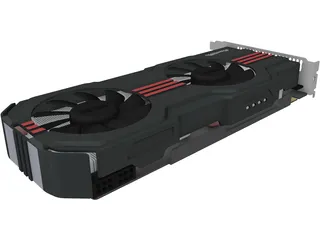 Nvidia GeForce GTX 560Ti 3D Model