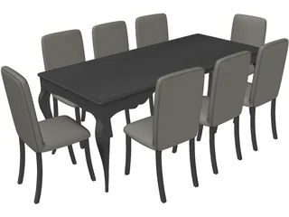 Dining Table 3D Model