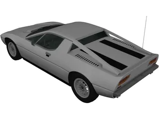 Maserati Merak (1972) 3D Model