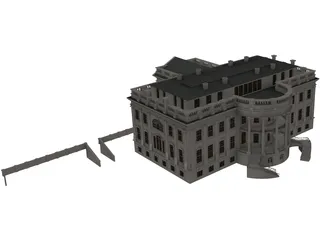 White House 3D Model